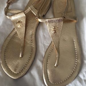 Tory Burch sandals gold